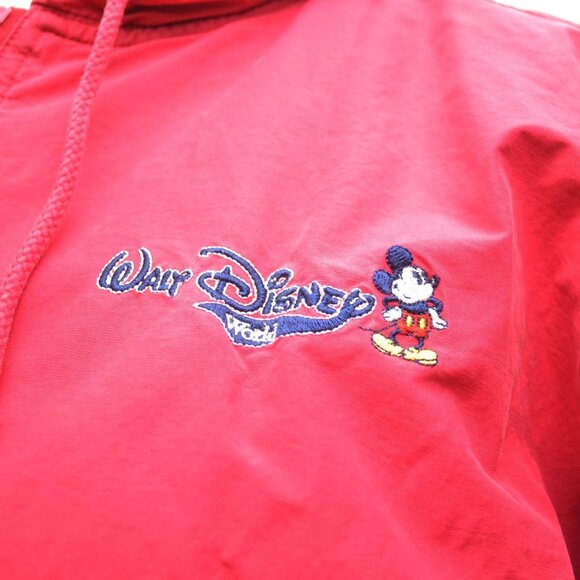 Disney Parks Vintage Full Zip Hoodie Jacket Women's Large Pre Owned - Picture 2 of 8